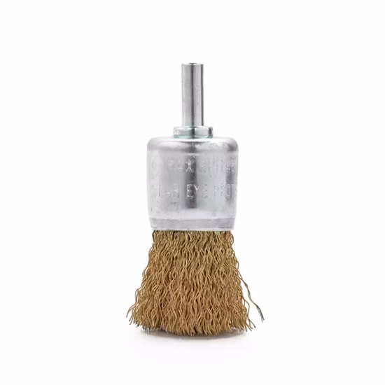 Herramientas de Hardware, rueda Circular de alambre de acero, muela abrasiva de alambre, cepillo de copa de alambre de acero, precio para rectificadora y amoladora angular (YY